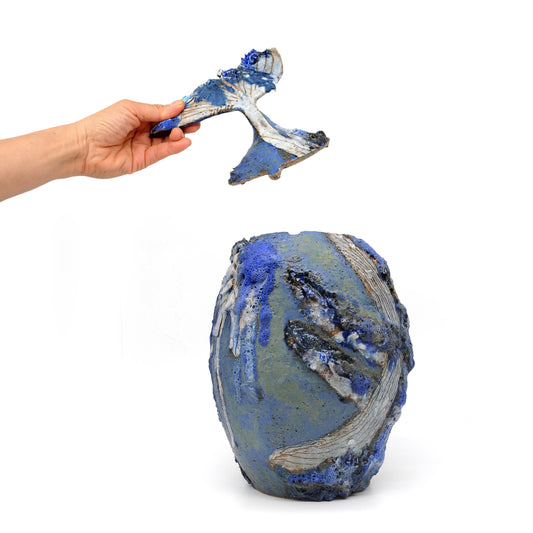 Humpback Whale – Fragments of the Ocean (Lidded Jar) 1