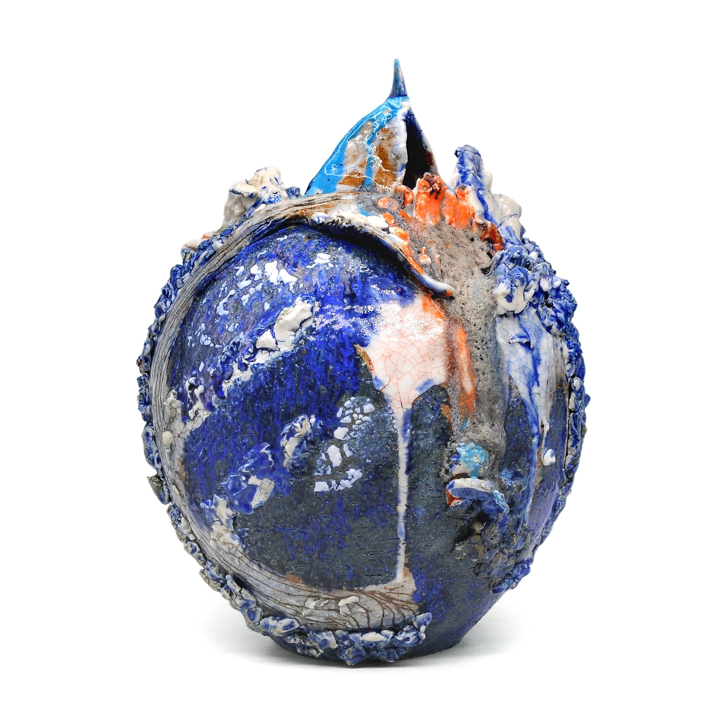 Humpback Whale – Fragments of the Ocean (Moon Jar)