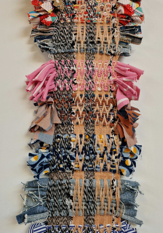 Narrow Woven Wall Hanging