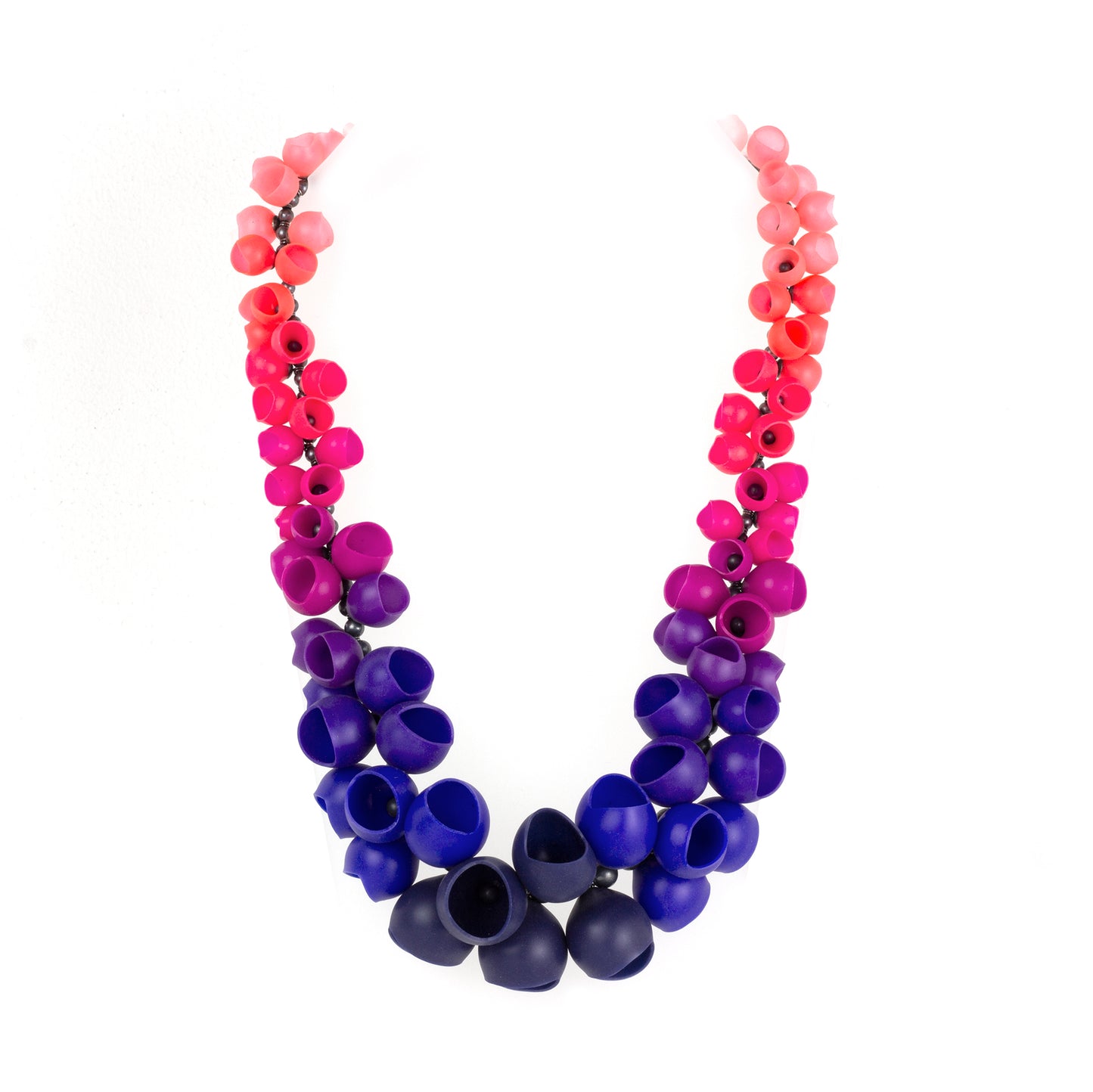 Blue/Purple/Pink Colour Fade Necklace