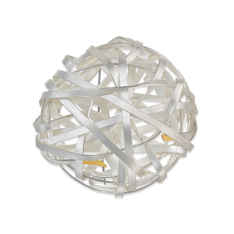 Unreel Circular Brooch