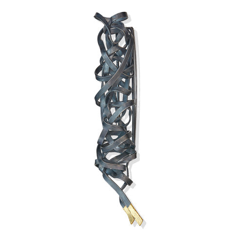 Unreel Cylindrical Brooch