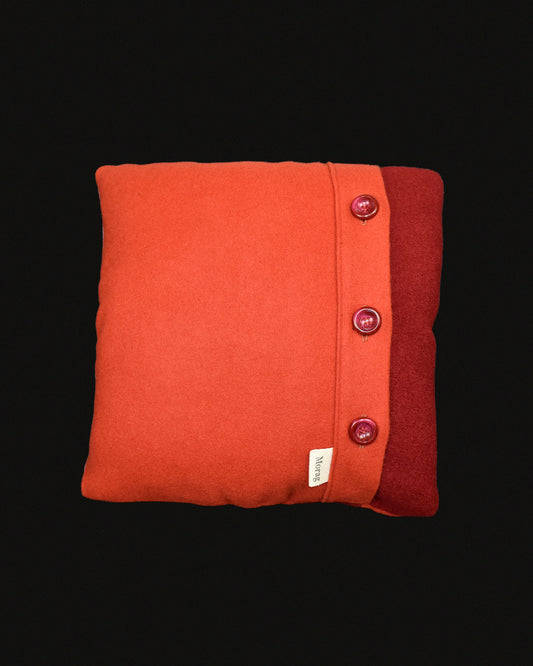 Face Stripe Cushion Cover