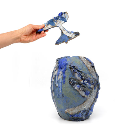 Humpback Whale – Fragments of the Ocean (Lidded Jar) 1