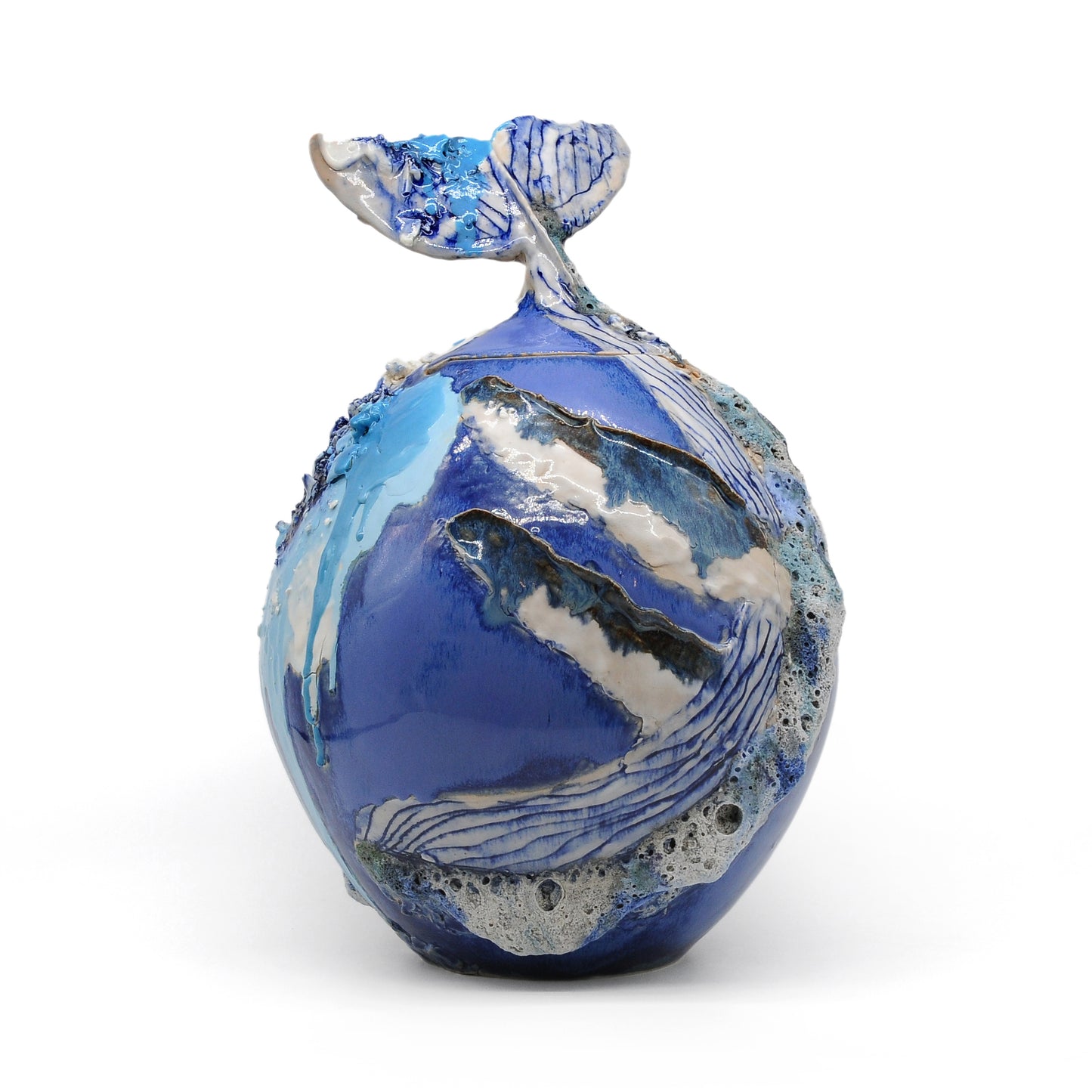 Humpback Whale – Fragments of the Ocean (Lidded Jar) 2