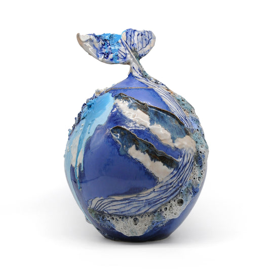 Humpback Whale – Fragments of the Ocean (Lidded Jar) 2