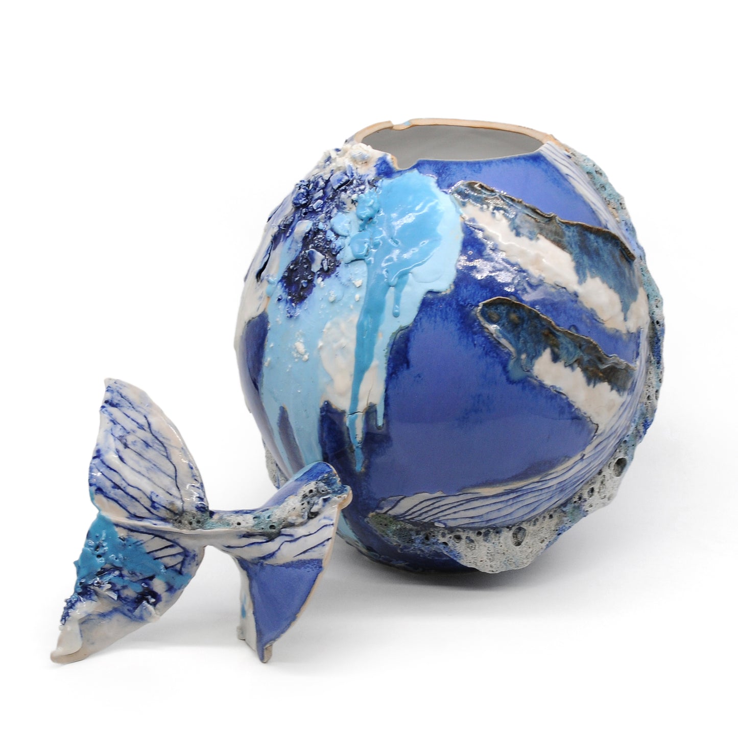 Humpback Whale – Fragments of the Ocean (Lidded Jar) 2