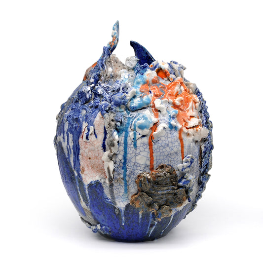 Humpback Whale – Fragments of the Ocean (Moon Jar)