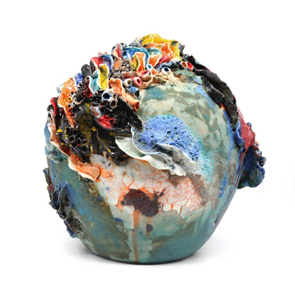 Seafloor Bloom – Fragments of the Ocean (Moon Jar)
