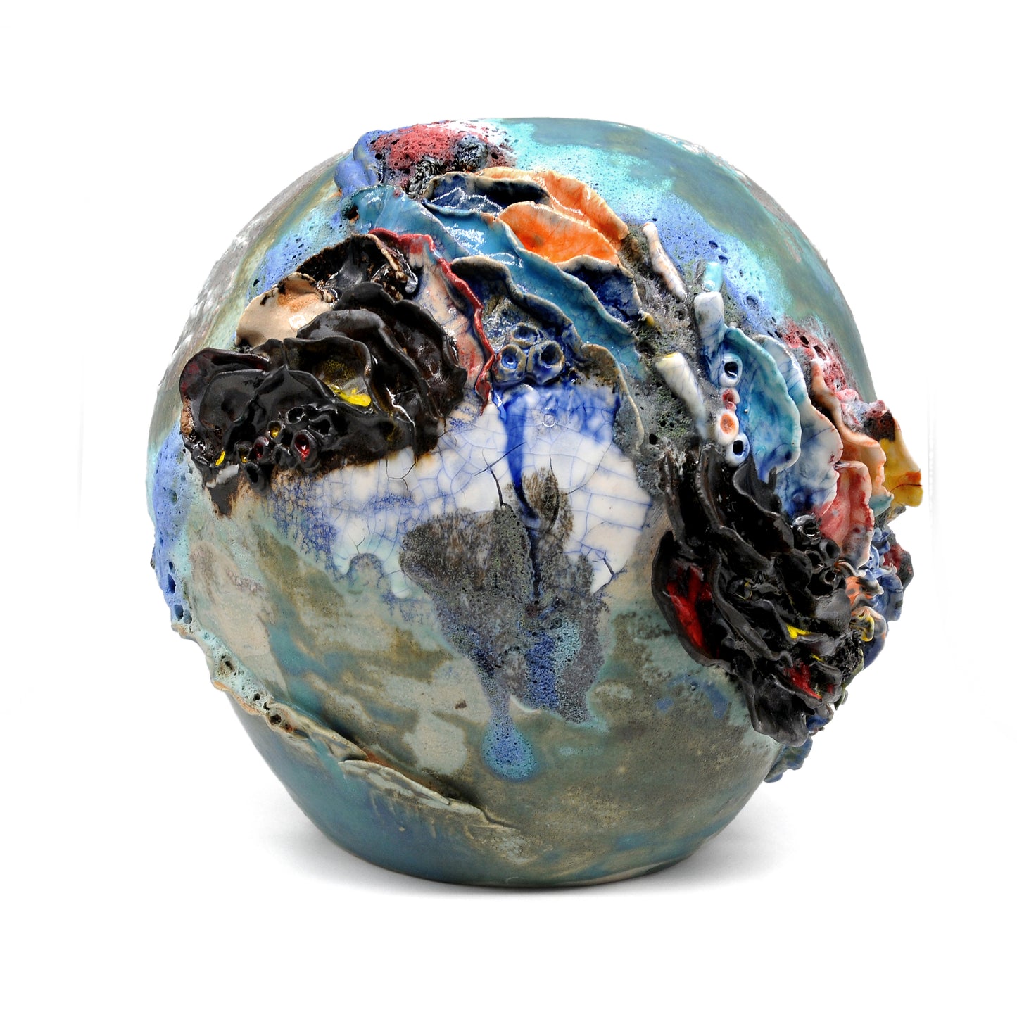 Seafloor Bloom – Fragments of the Ocean (Moon Jar)