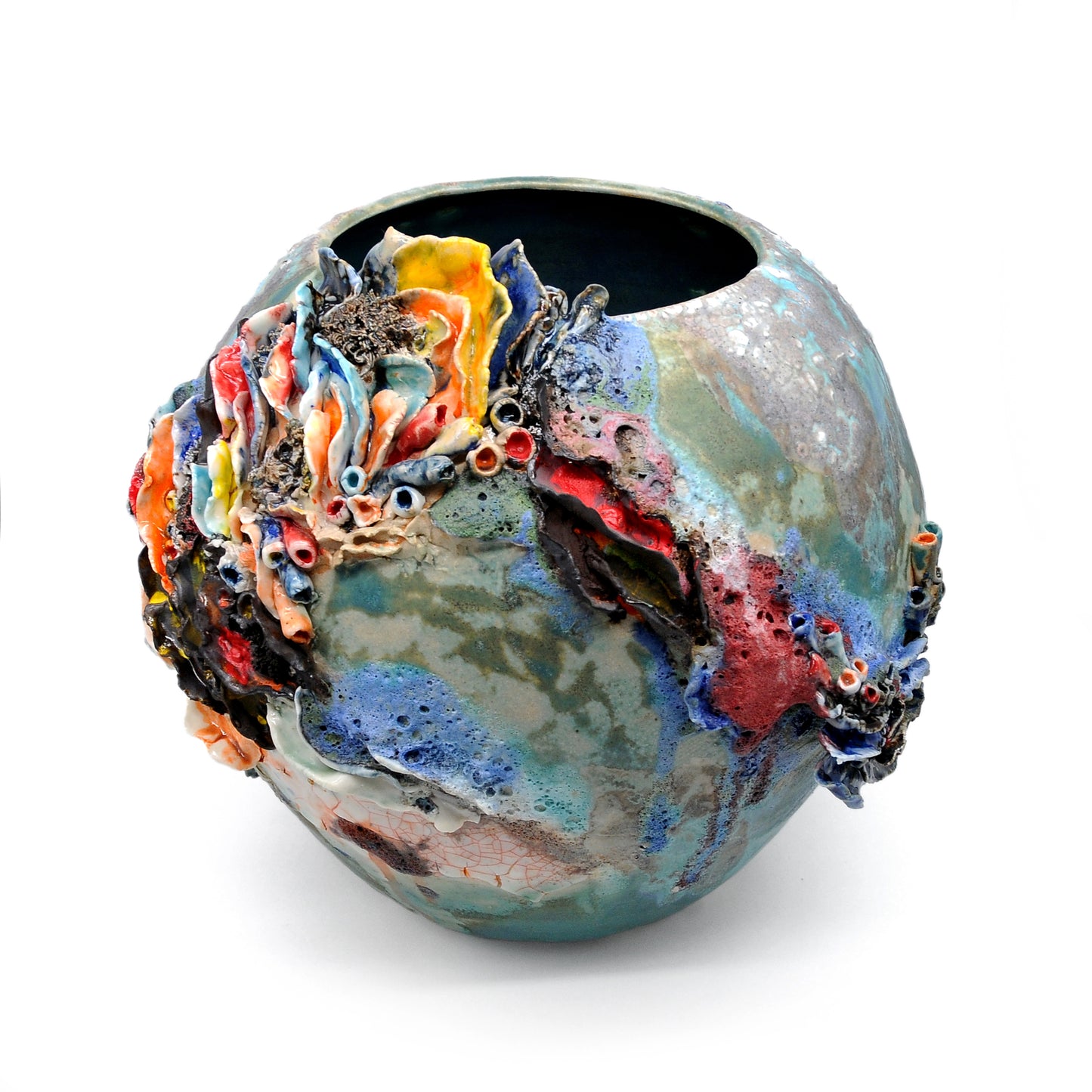 Seafloor Bloom – Fragments of the Ocean (Moon Jar)