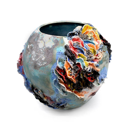 Seafloor Bloom – Fragments of the Ocean (Moon Jar)