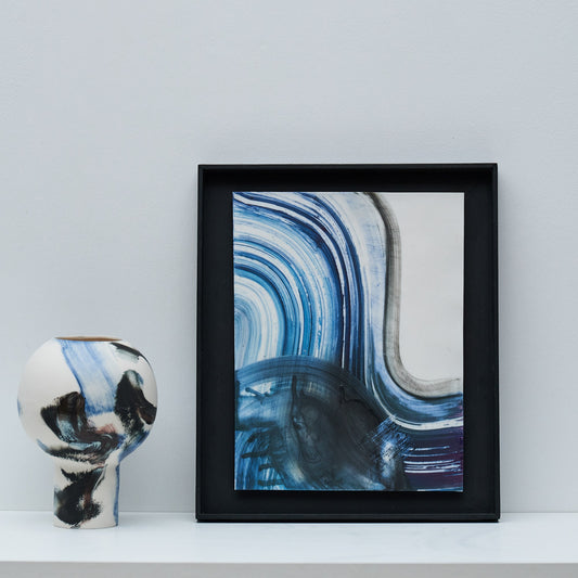 Exploration of the Porcelain Canvas Blue