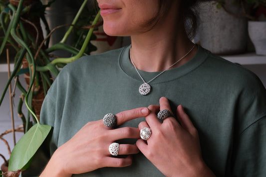 Antique Sphere Ring