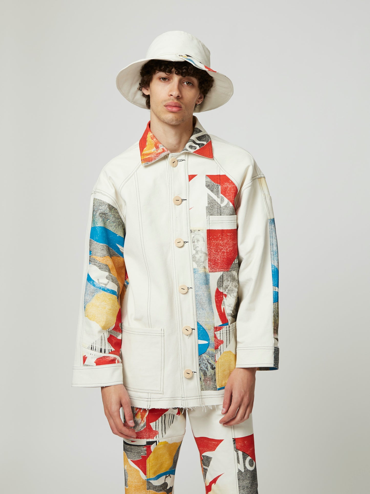 Sun and Wind Up-cycled Bell Tent Jacket
