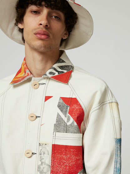 Sun and Wind Up-cycled Bell Tent Jacket