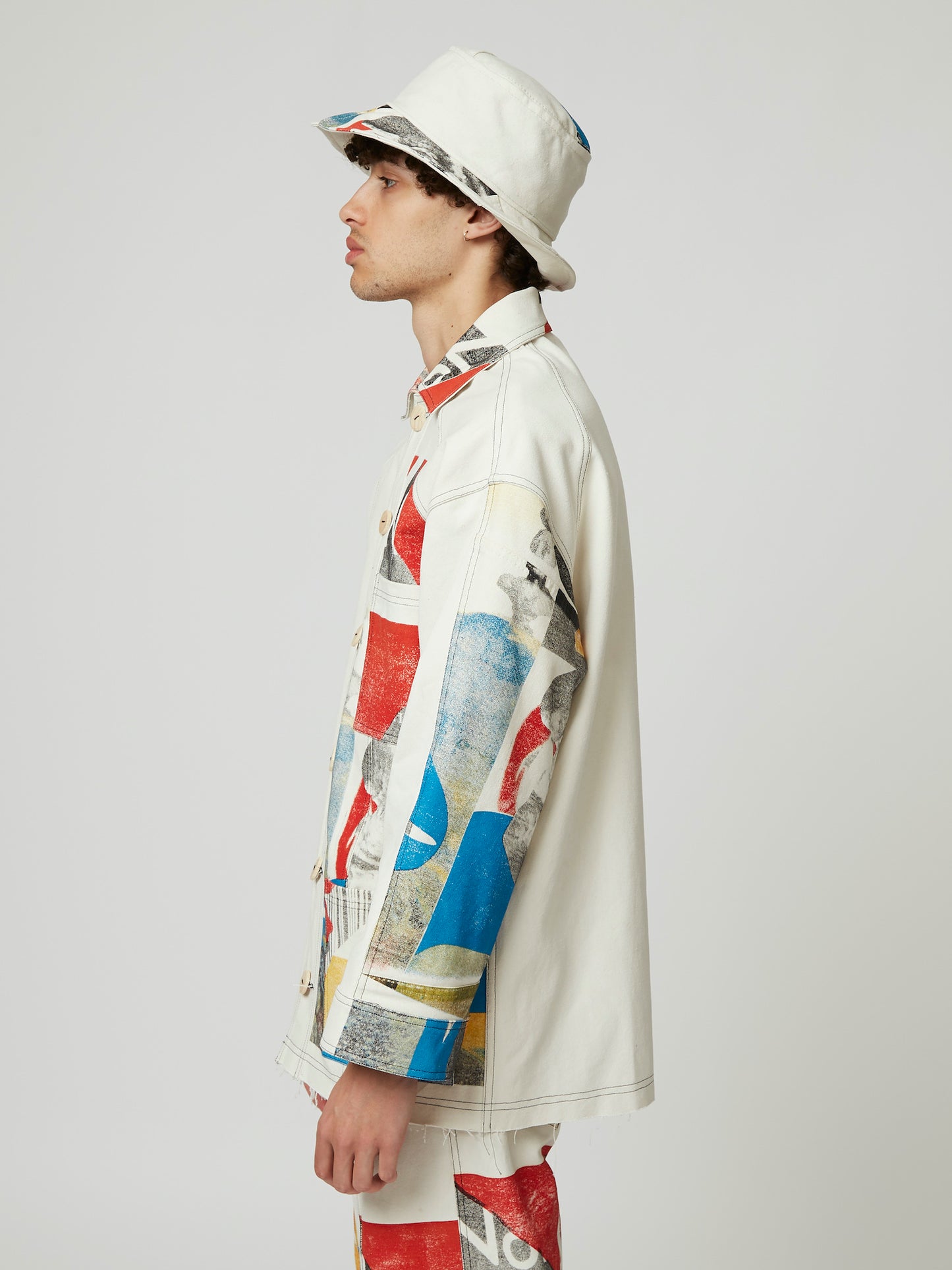 Sun and Wind Up-cycled Bell Tent Jacket