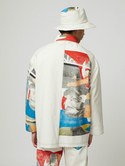 Sun and Wind Up-cycled Bell Tent Jacket