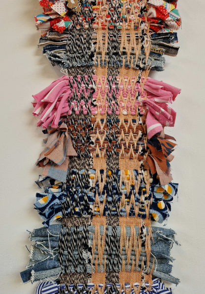 Narrow Woven Wall Hanging