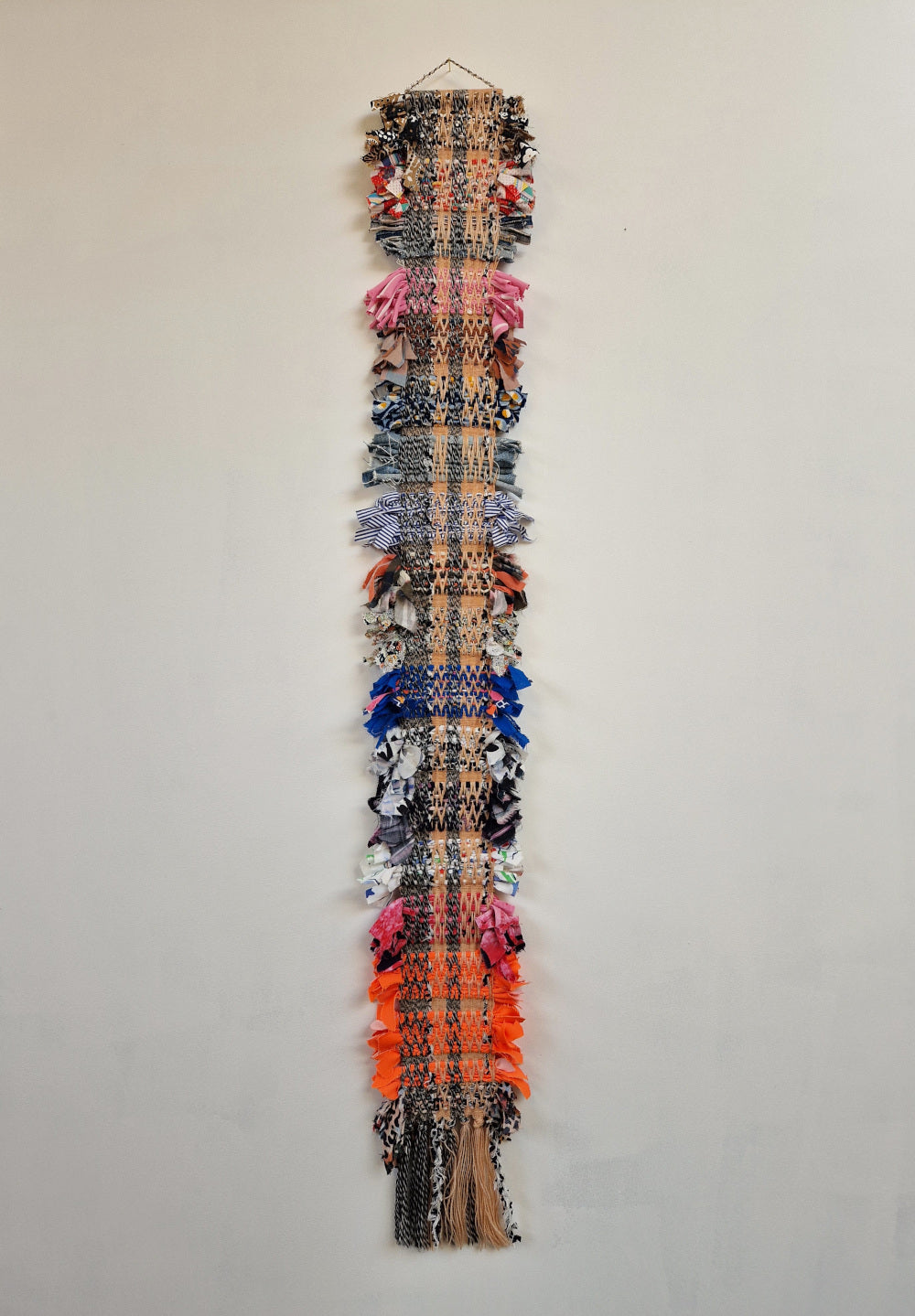 Narrow Woven Wall Hanging