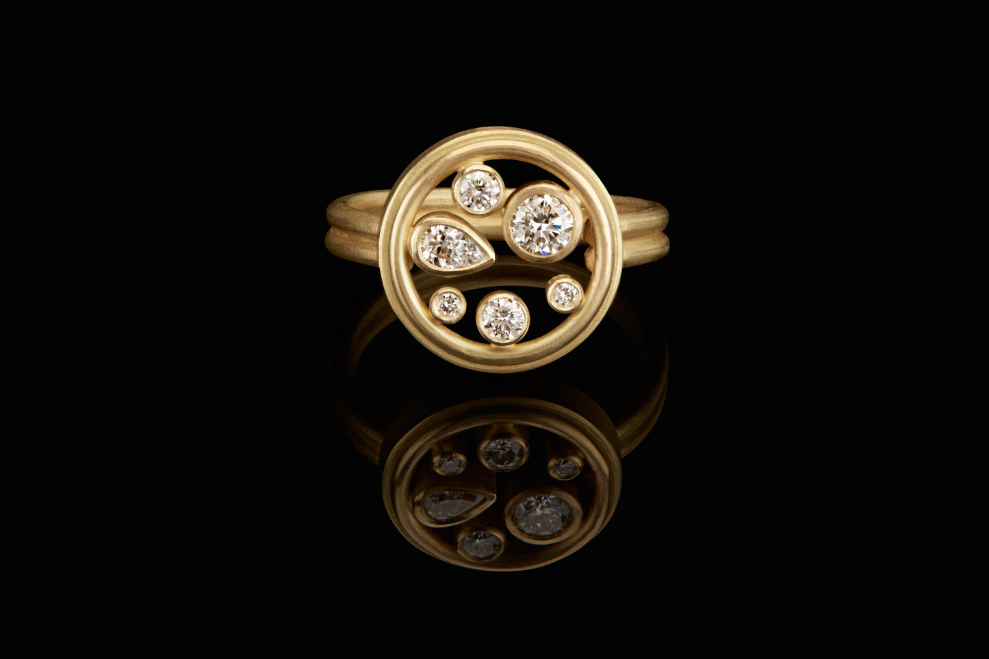 Floating Gold Ring