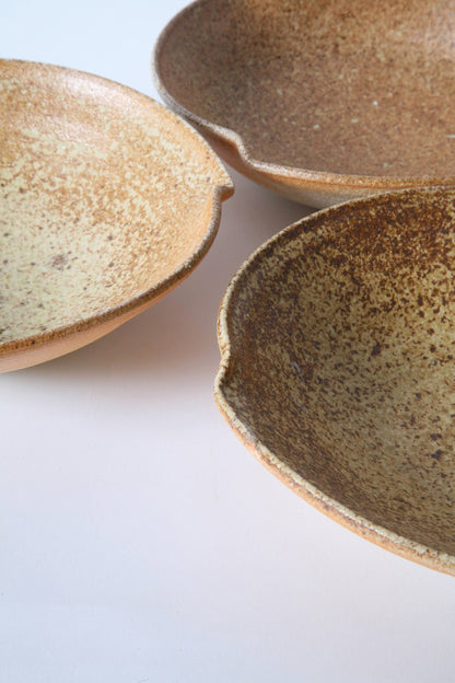 Wood Fired Lobed Bowl 