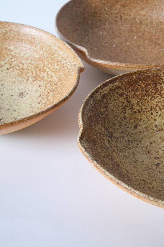 Wood Fired Lobed Bowl 