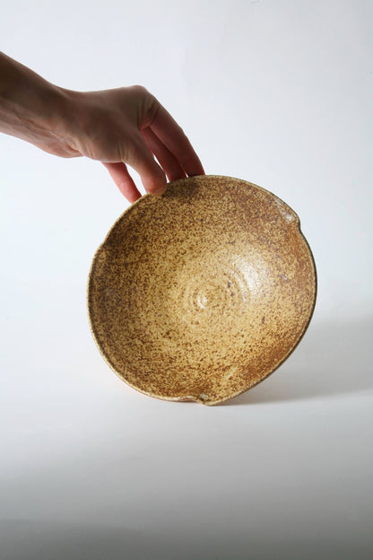 Wood Fired Lobed Bowl 