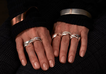 North South Divide Bangle IV