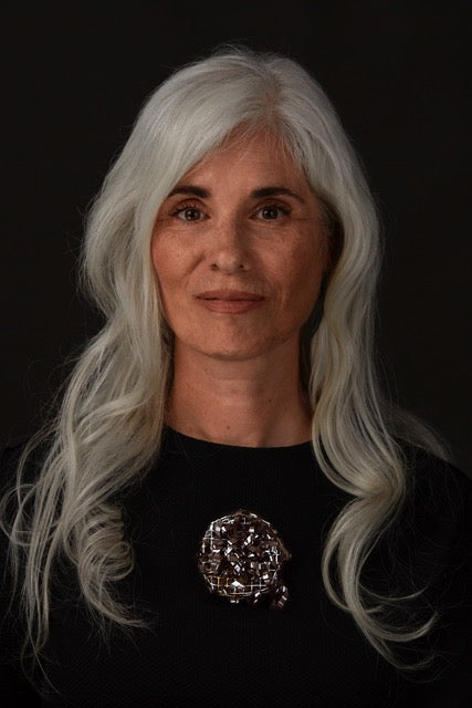 Here Today Gone Tomorrow Circular Brooch