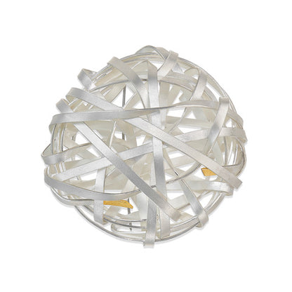 Unreel Circular Brooch