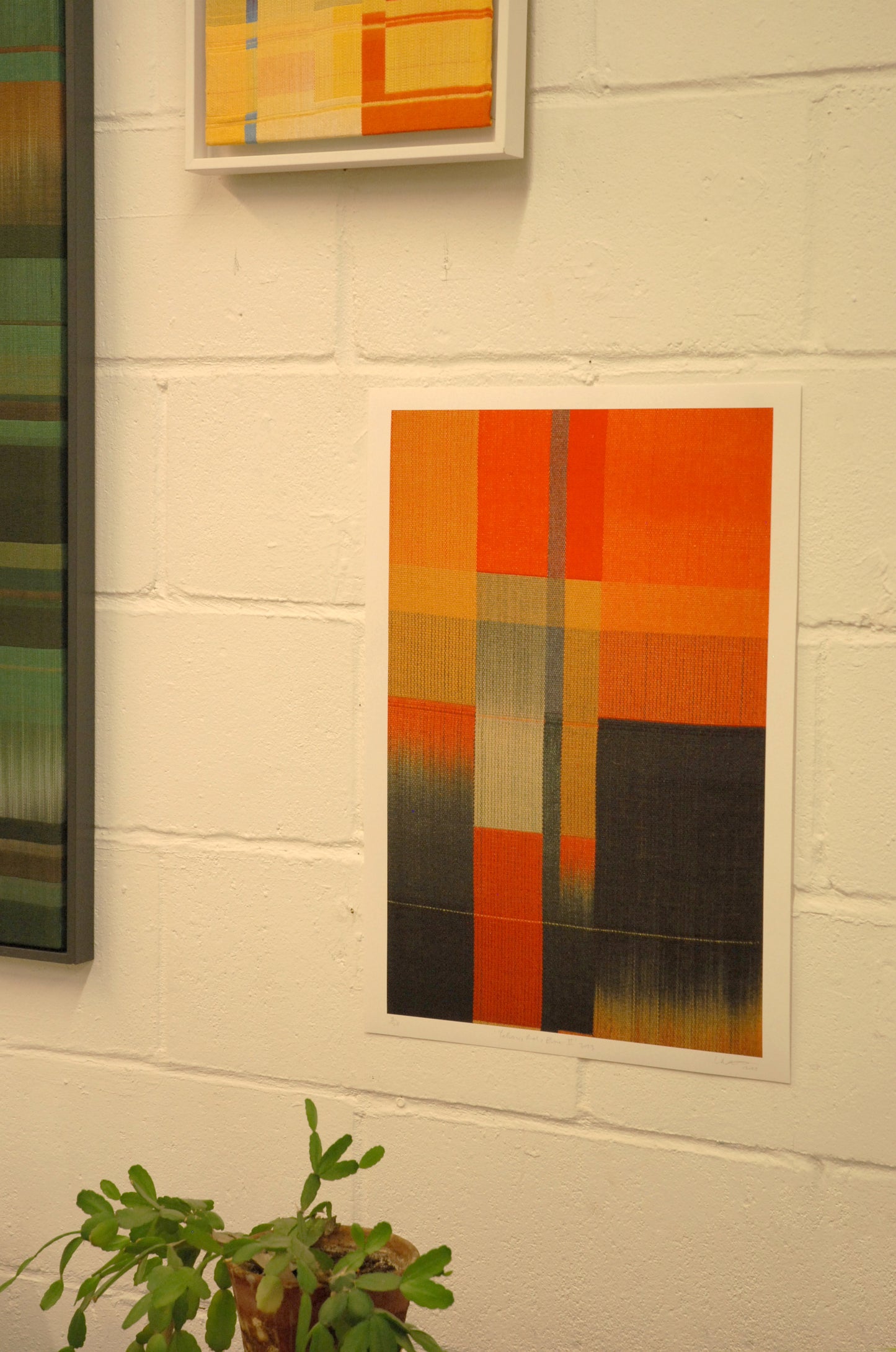 Yellow, Red, Blue II (detail I) Print