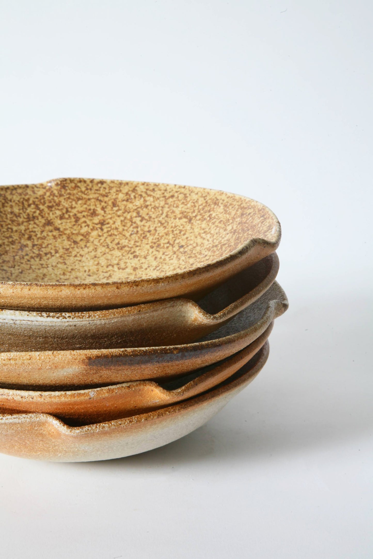 Wood Fired Lobed Bowl 