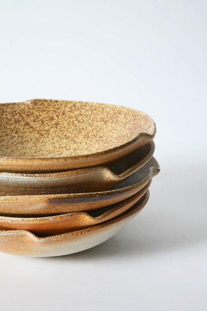 Wood Fired Lobed Bowl 